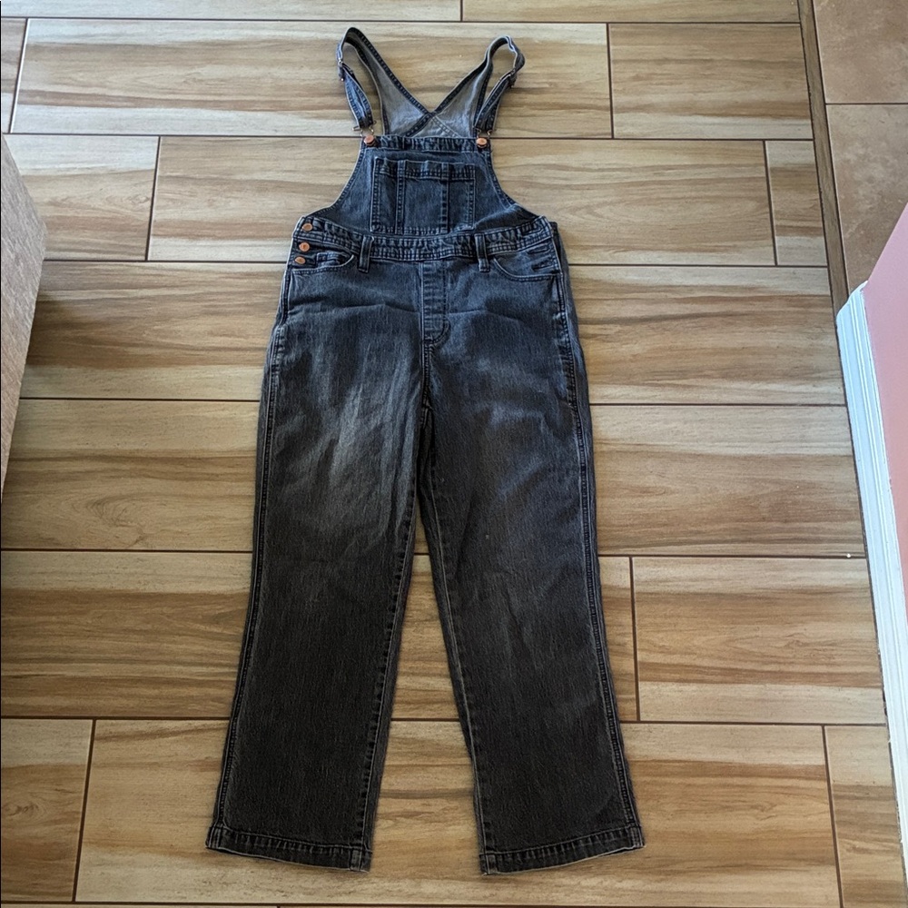 Universal Thread Charcoal Denim Overalls size 26